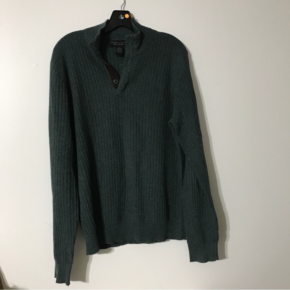 The Men's Store at Bloomingdale's Silk Cashmere Polo Sweater
